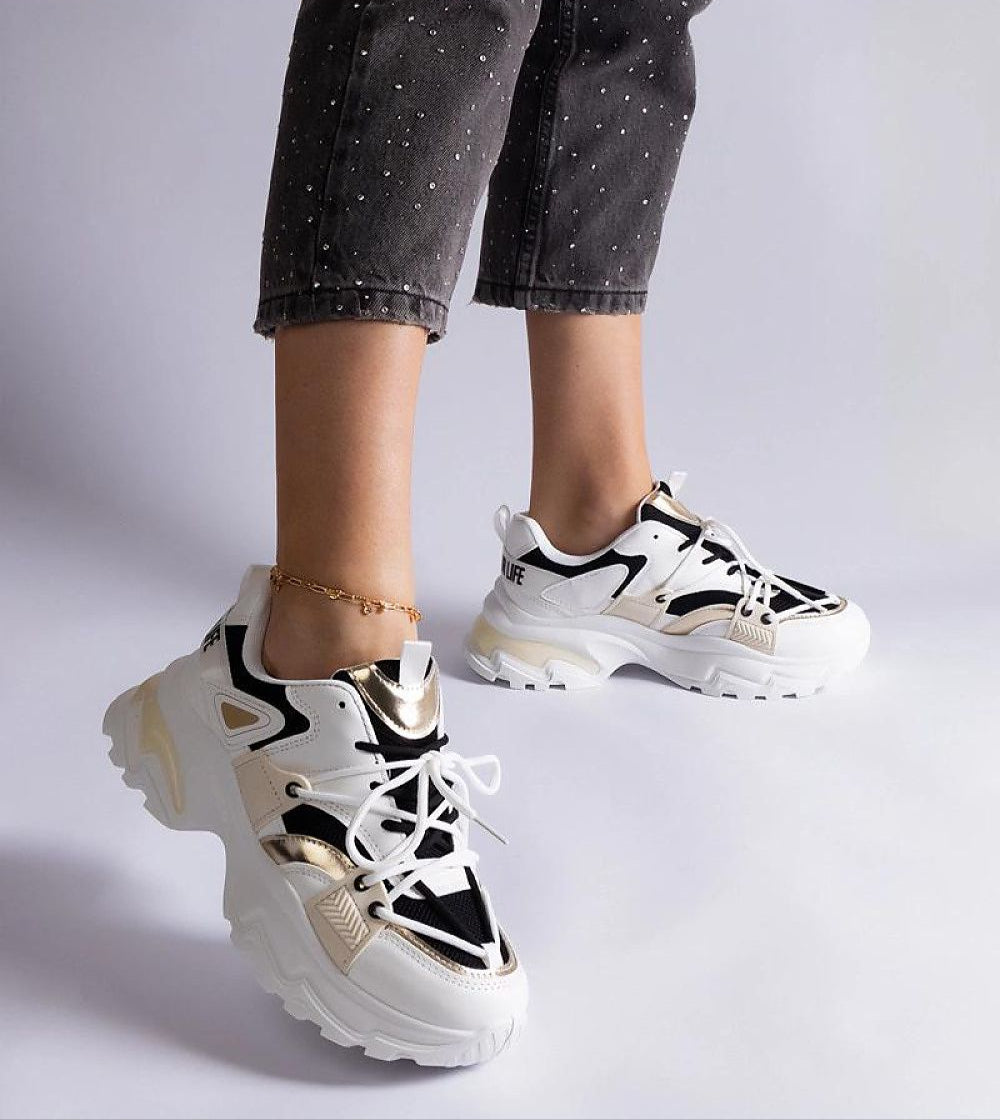 Selvyna Contrast Sport Sneakers
