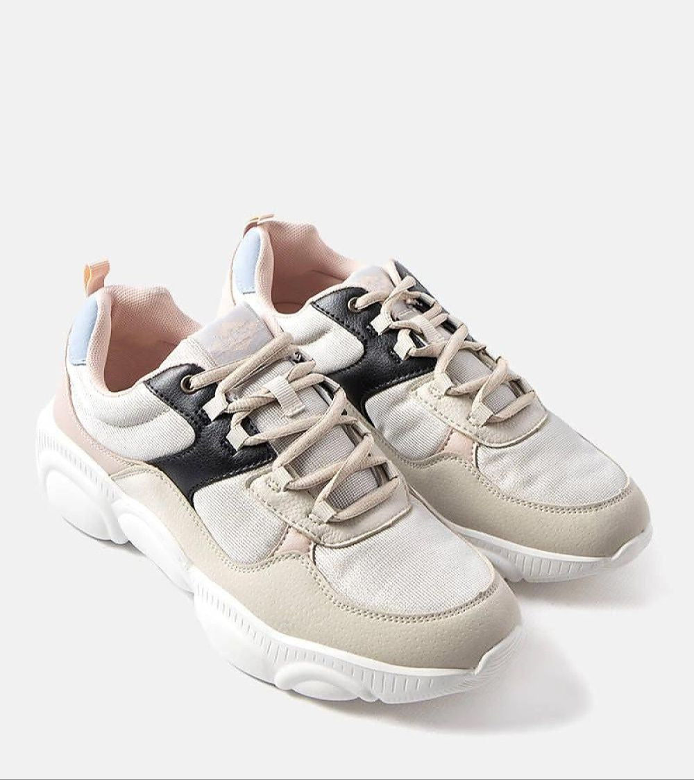 Verelli Lightweight Beige Summer Sneakers for Women