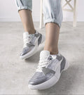 Zelphira Metallic Contrast Platform Sneakers