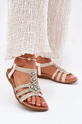 Ynessa Braided Flat Summer Sandals