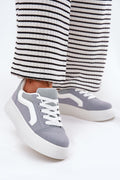 Ravelin Suede Platform Sneakers