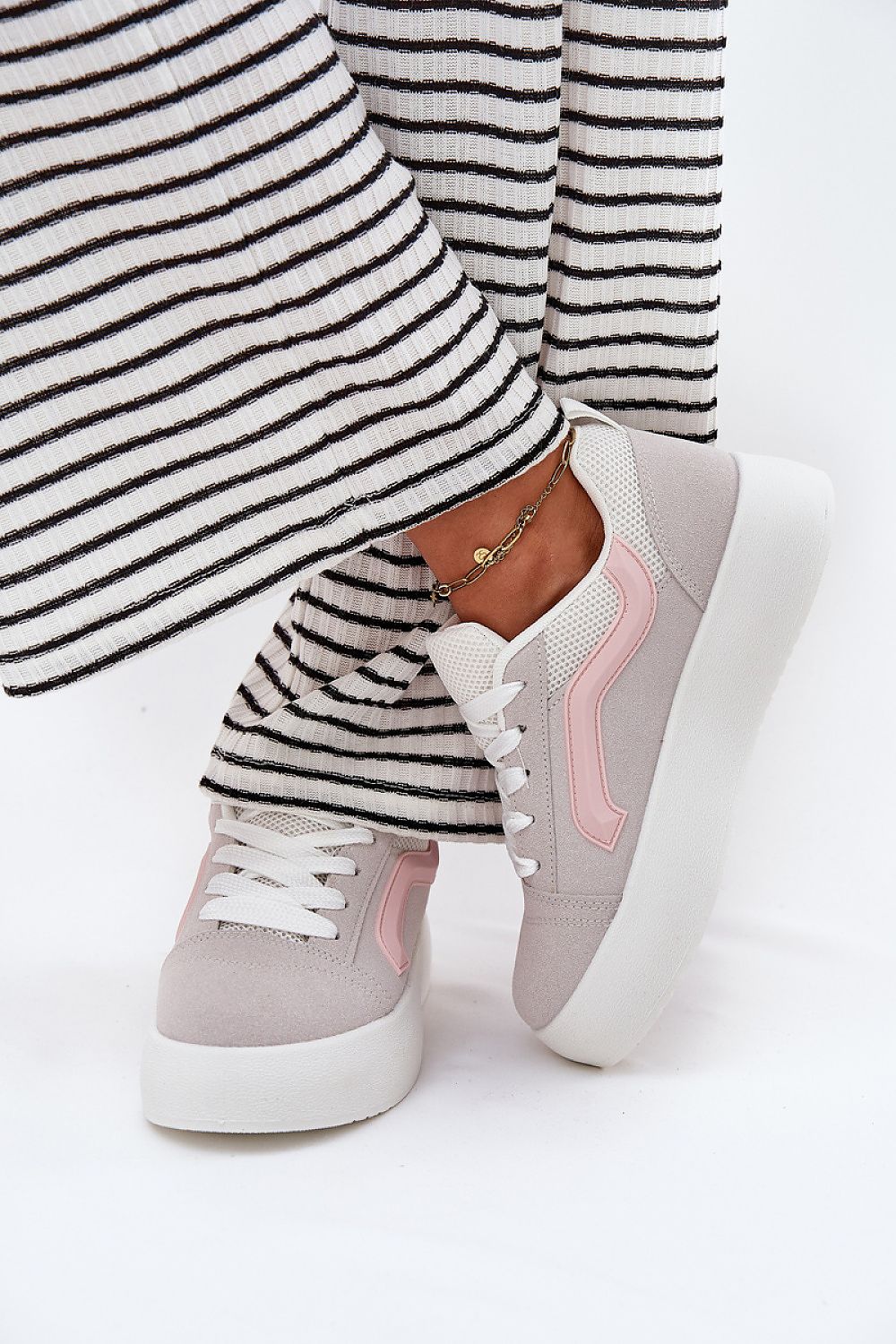 Ravelin Suede Platform Sneakers