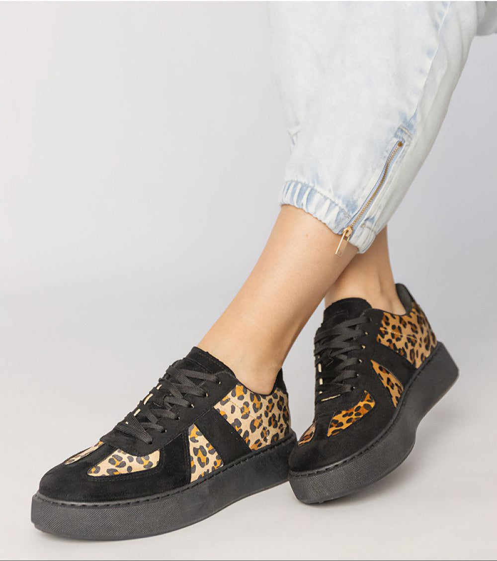 Tirella Patterned Platform Sneakers