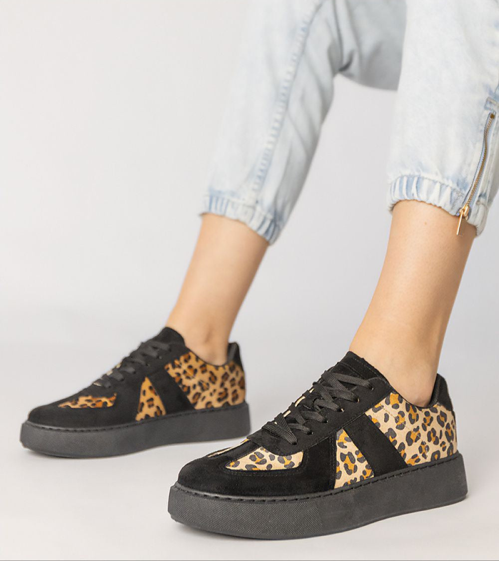 Tirella Patterned Platform Sneakers