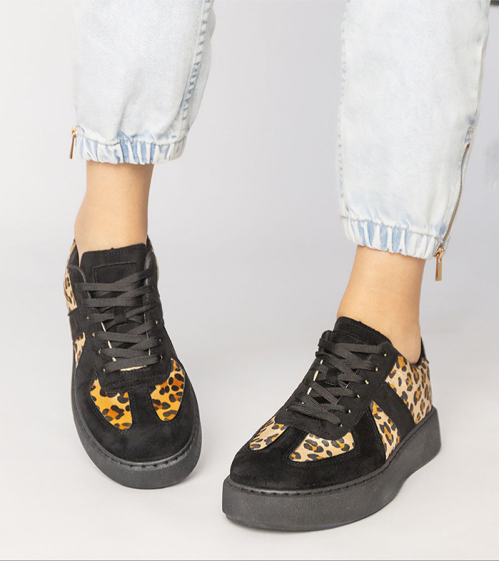 Tirella Patterned Platform Sneakers