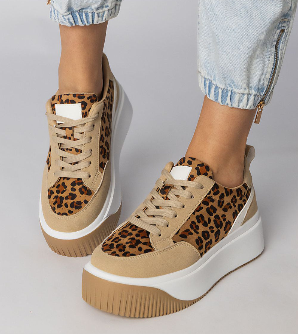 Voretta Panther Platform Sneakers