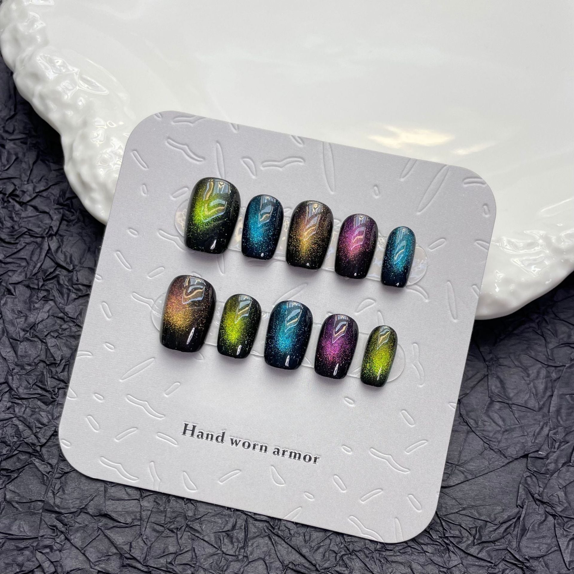 0938- Handmade press on nails fake nails removable