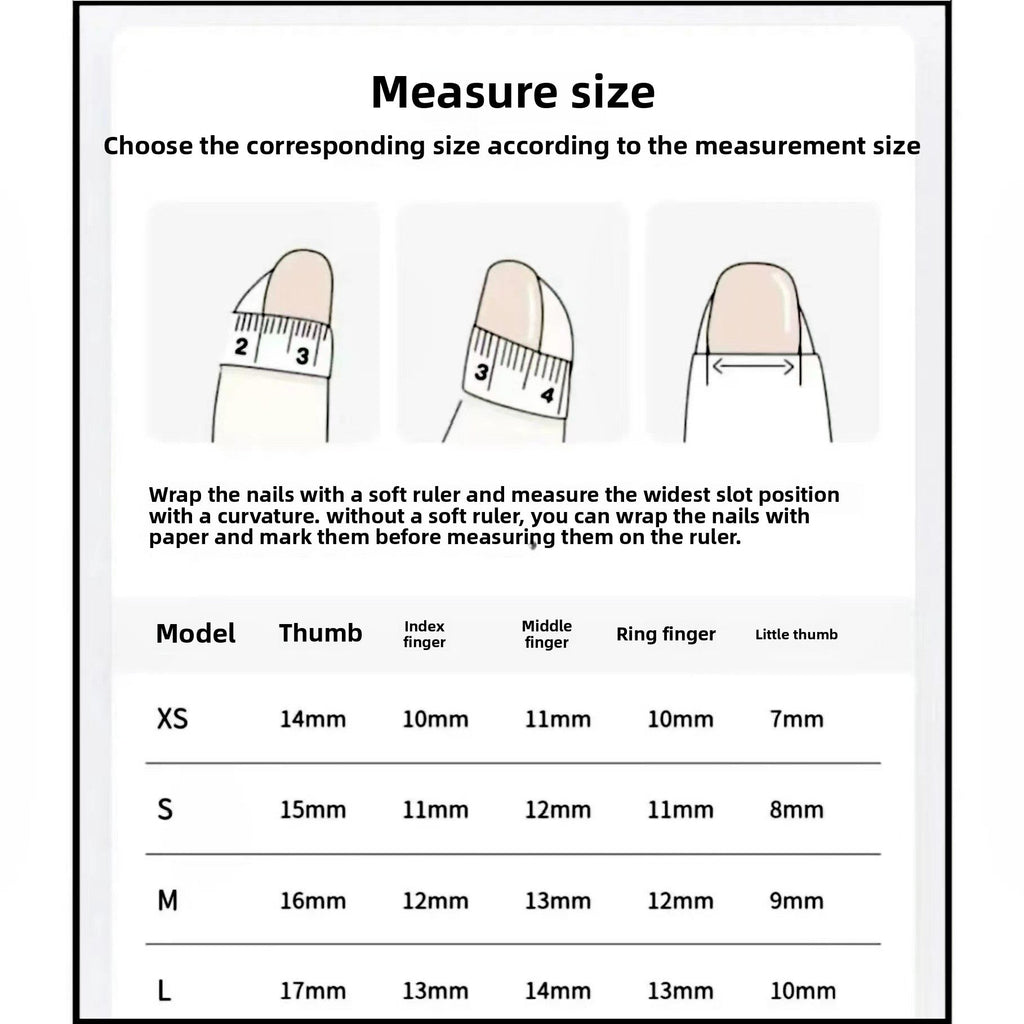 0943- Handmade press on nails fake nails removable