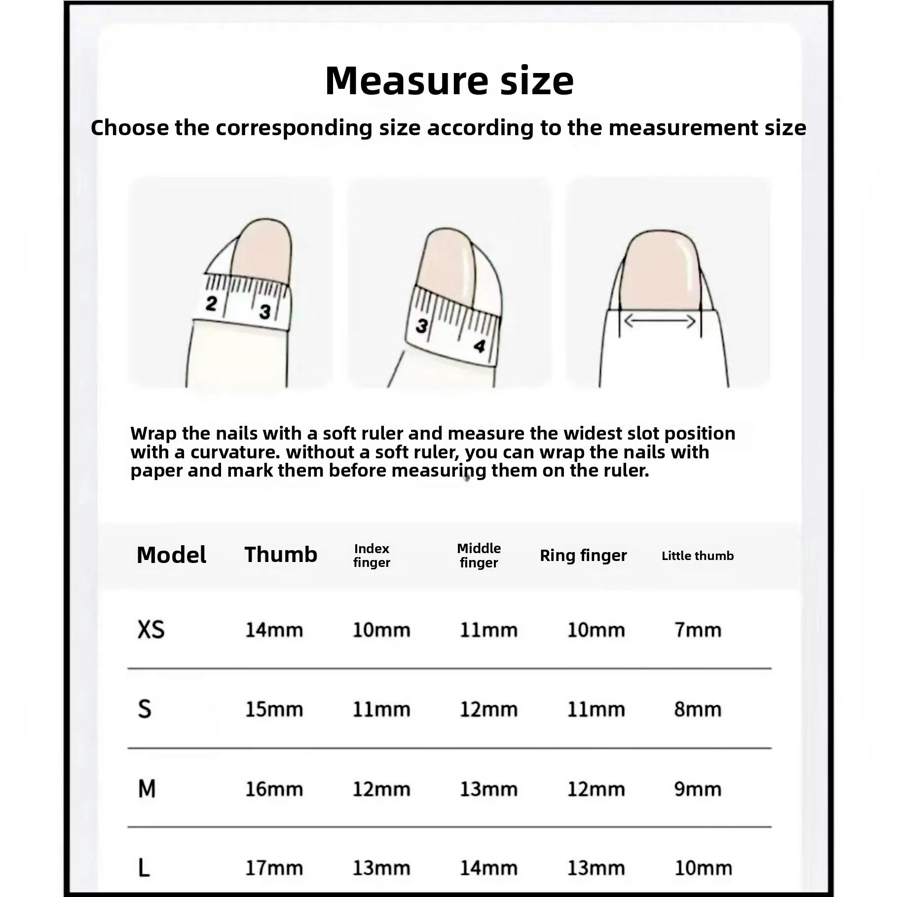 0943- Handmade press on nails fake nails removable
