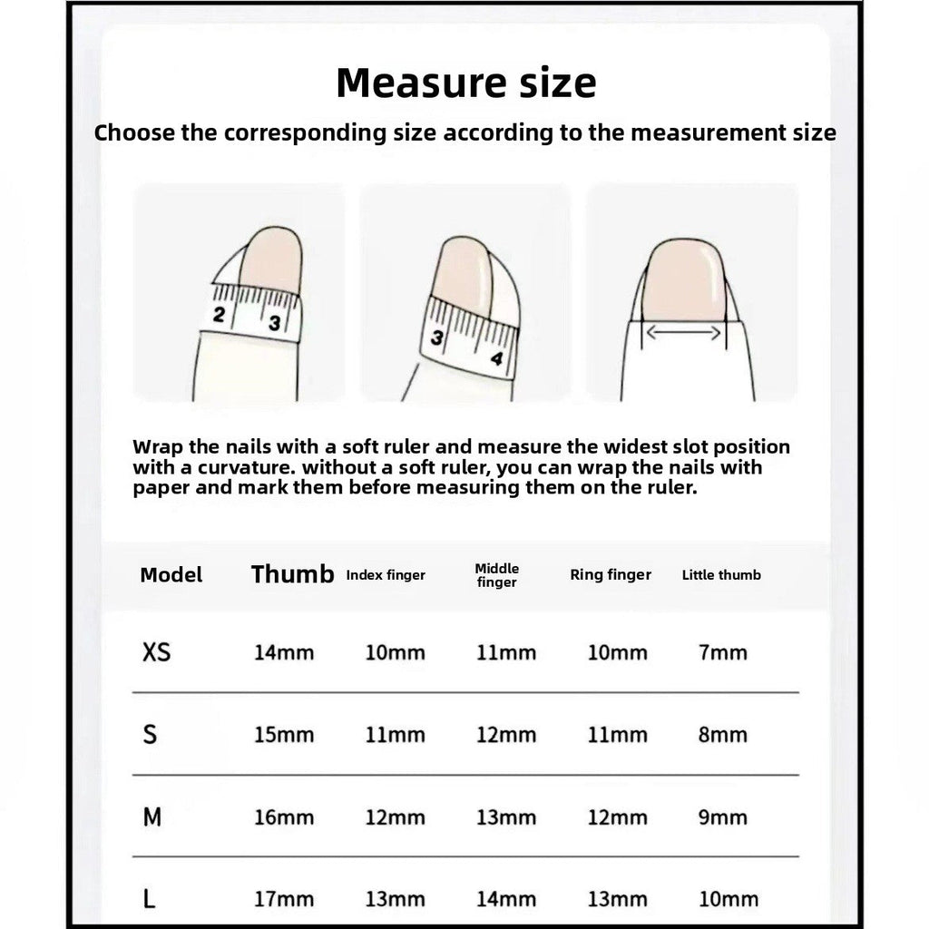 0946- Handmade press on nails fake nails removable